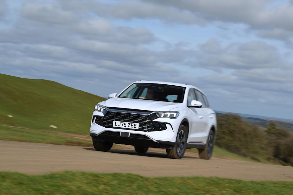 02 BYD Sealion 5 dm i autocar road test review front driving