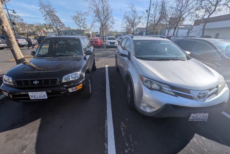 RAV4 nearly 20 years apart