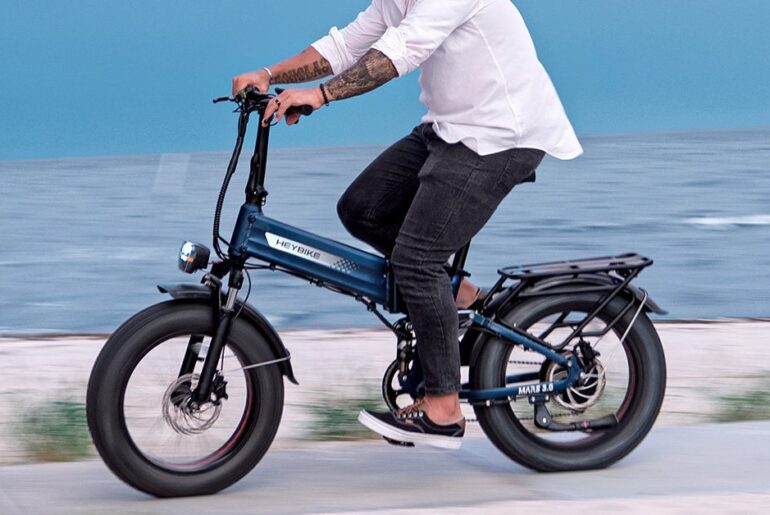 Heybike's newest-gen Mars 3.0 folding fat-tire e-bike gets a FREE pannier bag at its second-lowest $1,299 rate (Reg. $1,799)