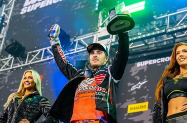 Hunter Lawrence secures 2nd-place finish at iconic Daytona SX