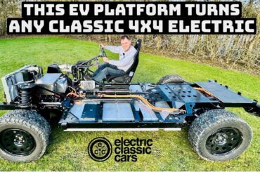 New electric 4x4 skateboard chassis
