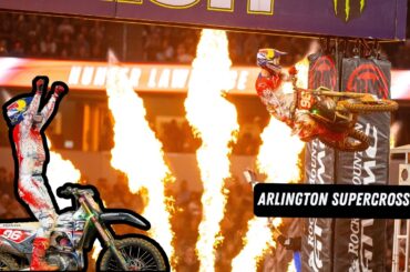 Hunter Lawrence scores his first 450SX win in Arlington
