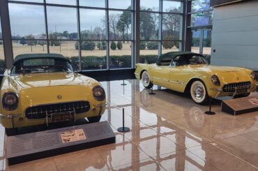 1955 Chevy Corvettes. Serial numbers 699/700 and 700/700.