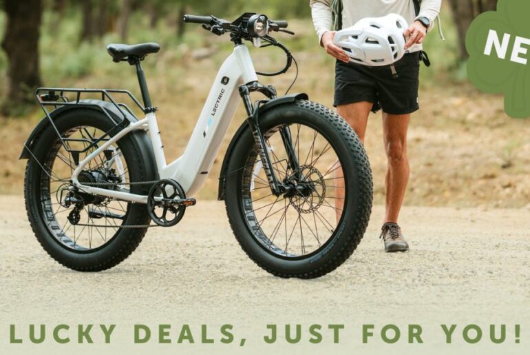 Score the luck of the Irish with Lectric's St. Paddy's Day Sale and up to $694 e-bike savings starting from $799