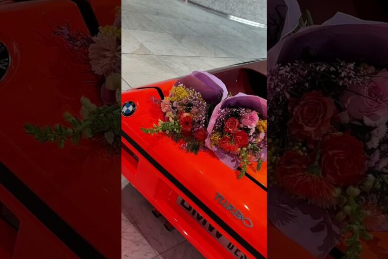 The prettiest 🌺 in the garage | The #BMW Turbo.