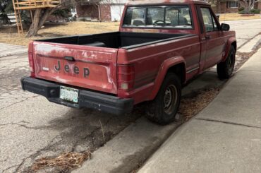 Jeep Comanche the official car of…