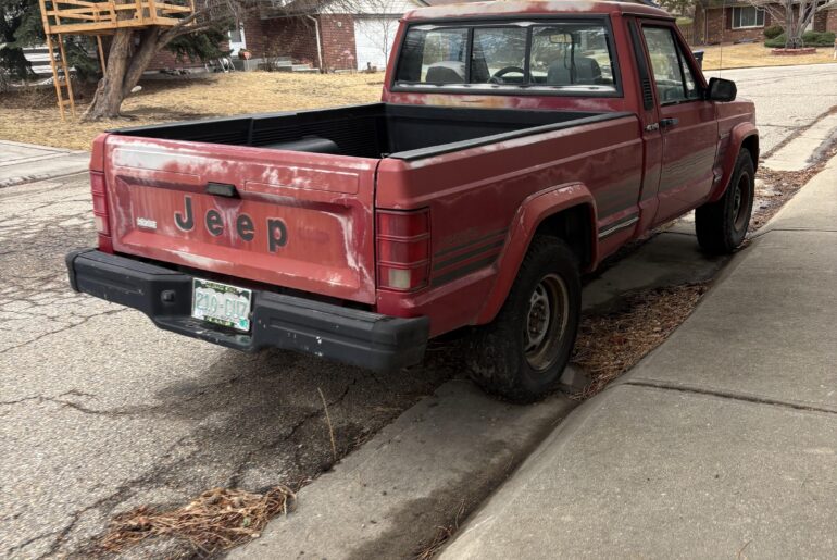 Jeep Comanche the official car of…