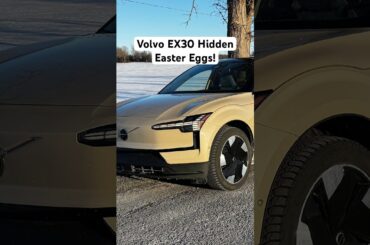 Volvo EX30 Coolest Features! #ex30 #volvo #automotive #ev #electriccar
