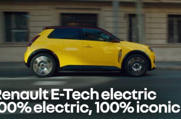 100% electric, 100% iconic | Renault E‑Tech electric