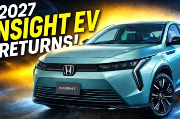 2027 Honda Insight EV Returns as a Crossover and No One Expected This