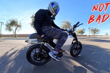 Took this 70mph E-bike to work (ONYX RCR)