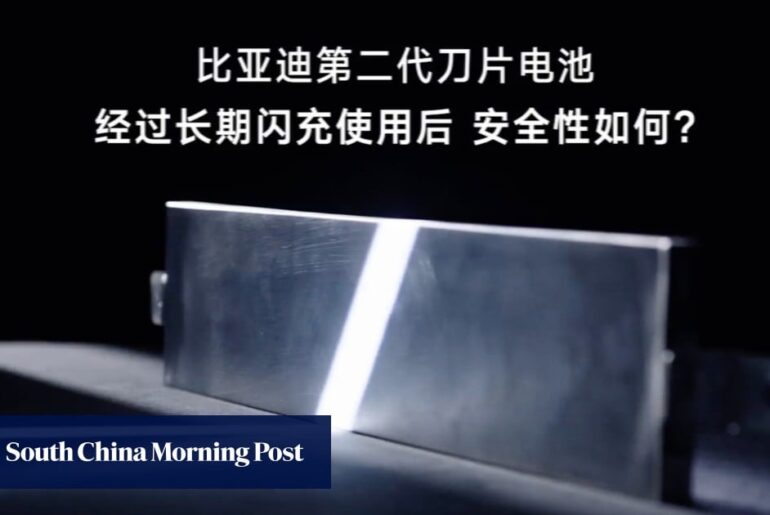 China’s BYD looks to make electric vehicle charging as fast as filling up with petrol