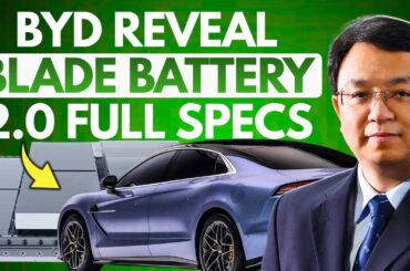 BYD’s new Blade EV Battery 2.0 Gets 1,000+km EV range and 5 min charging