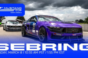Mustang Cup NA Race 2 at Sebring | Ford Racing