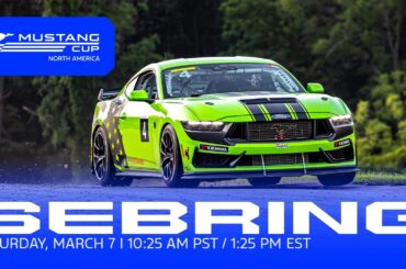 Mustang Cup NA Race 1 at Sebring | Ford Racing
