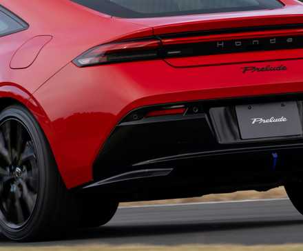 2026 Honda Prelude rear close-up