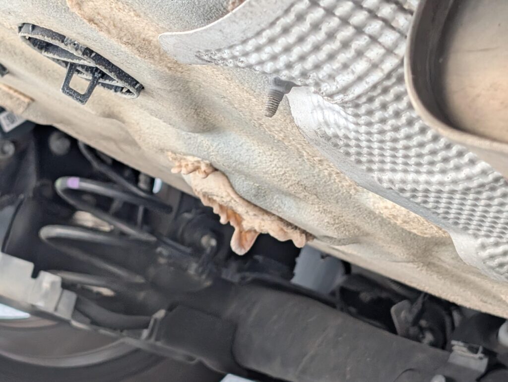 What is this on the bottom of my car?