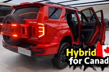 First in Canada! The perfect hybrid SUV Great Wall TANK 400 PHEV | Chinese SUV
