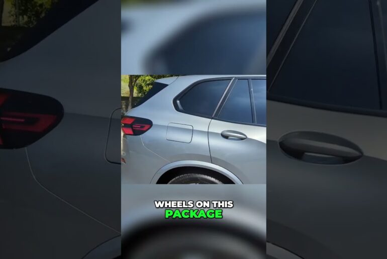 2025 BMW X5 50e: Hybrid Power Meets M Sport Aggression! #shorts