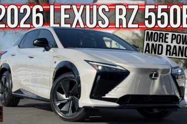 Speedy Electric RX? | 2026 Lexus RZ 550e F-Sport AWD | Detailed Review & Tour