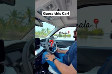 Guess this Electric Car running on beautiful Roads of kerala? #manishbhardwaj #electriccar #shorts