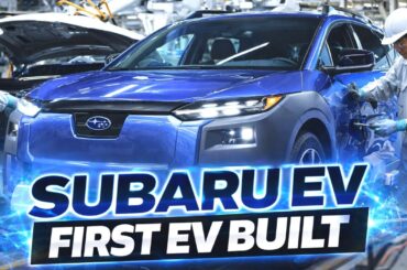 Subaru Begins Building Electric Cars in Japan and the First Model Might Surprise You