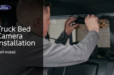 Ford Truck Bed Camera Install | Ford How-To | Ford