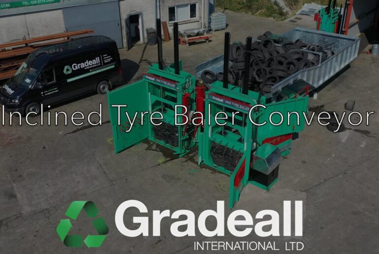 Gradeall International Warns EV Tyre Wear Will Increase End-of-Life Tyre Volumes Across the UK