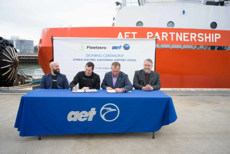 AET and Fleetzero Partner to Build World's Longest-Range Plug-In Hybrid-Electric Vessel