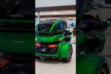 This Electric Goldwing Trike Has a Hidden Camper!