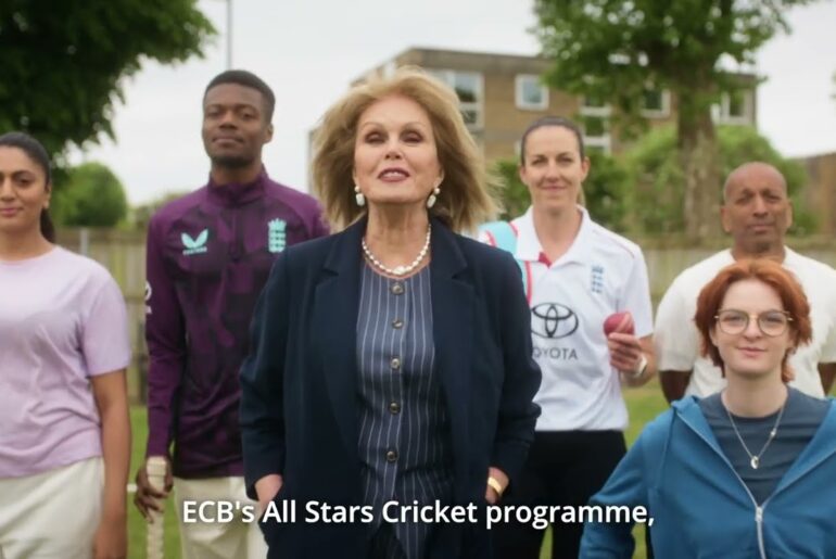Supporting All Stars Cricket with Joanna Lumley and Toyota