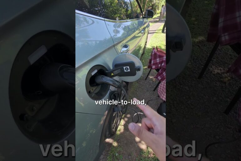 It's a rolling, honking, gas sipping powerbank!