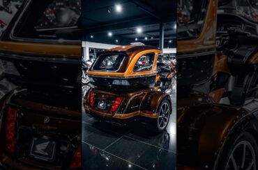 This Electric Goldwing Trike Has a Hidden Camper!