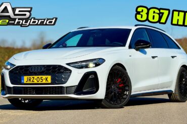 Audi A5 E-Hybrid 367HP "FASTER than S5?!" // REVIEW on AUTOBAHN