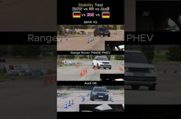 Stability Test : BMW vs Range Rover vs Audi !!!