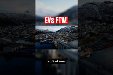 This Country Just Hit 98% Electric Car Sales #EV #Tesla