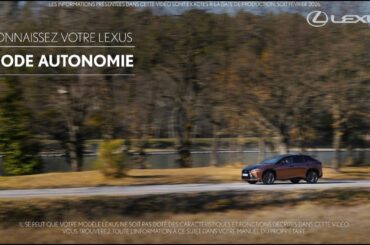 Connaissez votre Lexus | Mode autonomie