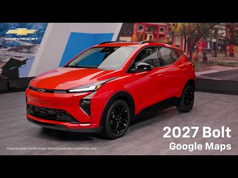 How to Use Google Maps in 2027 Chevy Bolt | Chevrolet