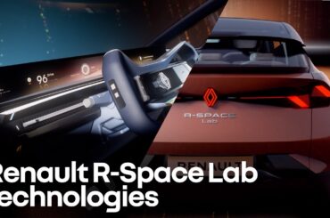 RRenault R-Space Lab | a connected, high-tech cockpit focused on passengers