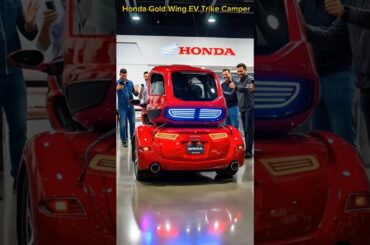 Honda Gold Wing EV Trike Camper  The Future of Electric Touring Has Arrived!
