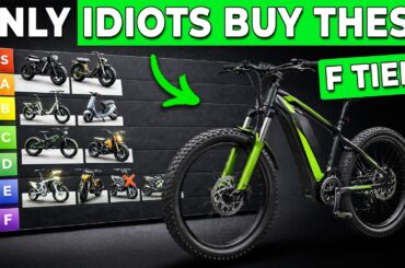 13 Electric Bikes Only Stupid People Buy!