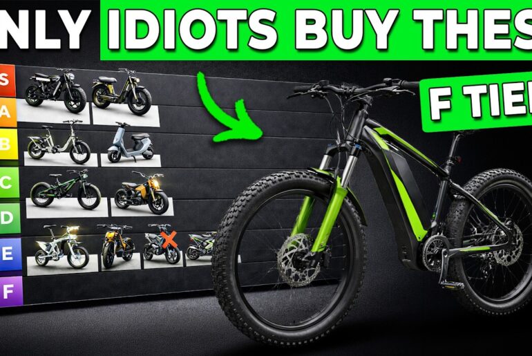 13 Electric Bikes Only Stupid People Buy!