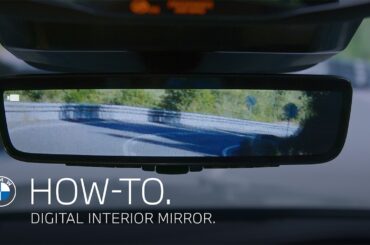 How-To: BMW Digital Rearview Mirror