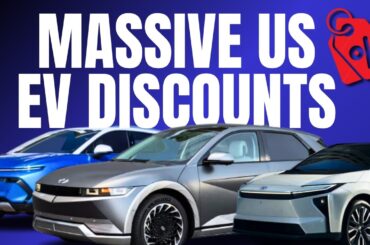 Toyota, GM and Hyundai Discount US Electric Cars by $10,000!