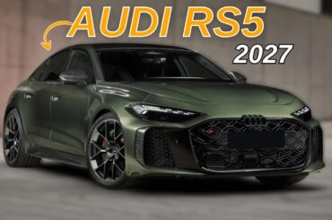 2027 Audi RS5 Plug In Hybrid - 630 Horsepower Performance Sedan