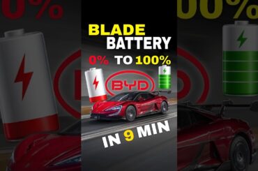 World's Fastest Charging EV |  BYD Blade 2.0 Battery #shorts #byd
