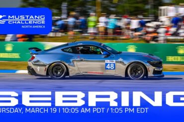 Race 1 I Sebring International Raceway I Mustang Challenge | Ford Racing