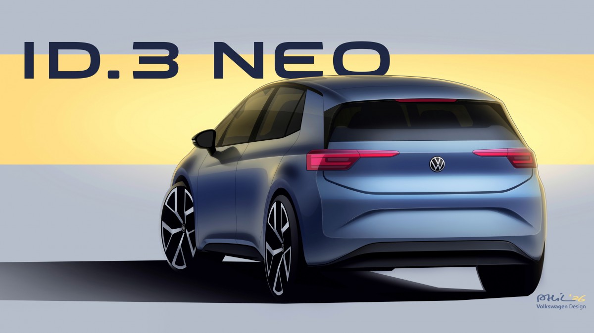 VW reveals the ID.3 Neo's name along with more updates for the ID.4, ID.5, and ID.7