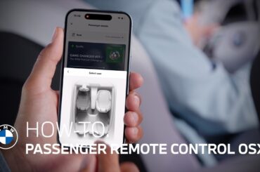 Smartphone Remote Control for BMW Passengers (OSX) | BMW How-To