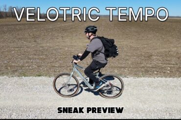 Velotric Tempo Electric Bike Sneak Peek | This E-Bike weighs less than 40lbs!
